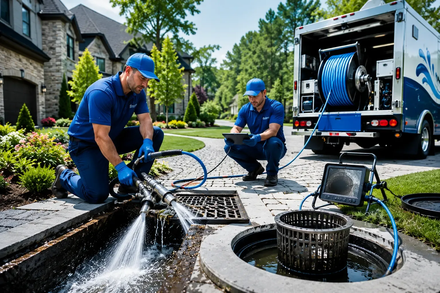 Local outdoor drain cleaning professionals in Sudbury, MA